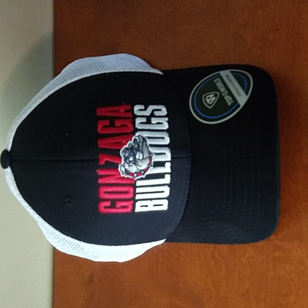 NCAA GONZAGA BULLDOGS MENS HAT ADJUSTABLE SNAPBACK HAT NEW TRUCKER STYLE HAT